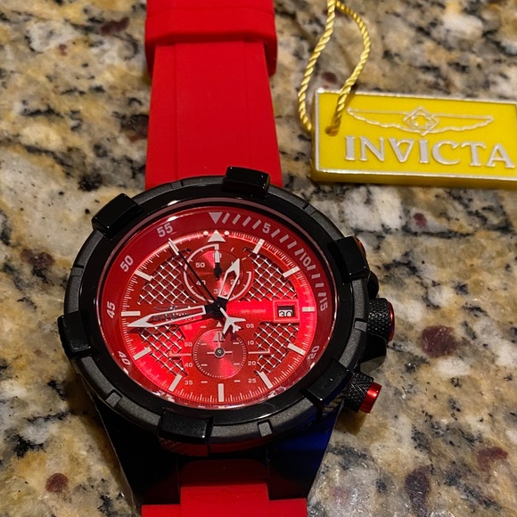NEVER WORN! Invicta Aviator Quartz Chronograph Mens Watch Model 39372